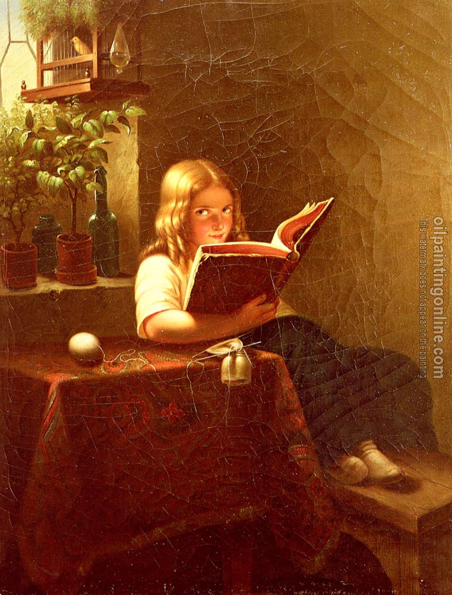 Bremen, Johann Georg Meyer von - The Reading Girl